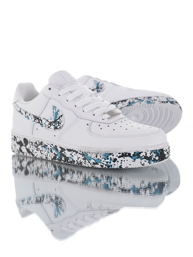 nike air force 1 - Blanco Negro