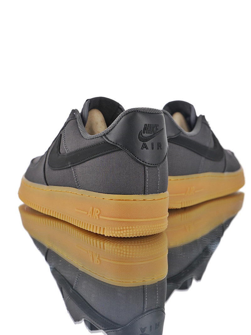 nike air force 1 - Gris Negro