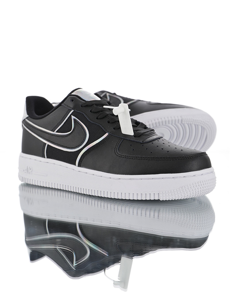 nike air force 1 - Negro Blanco