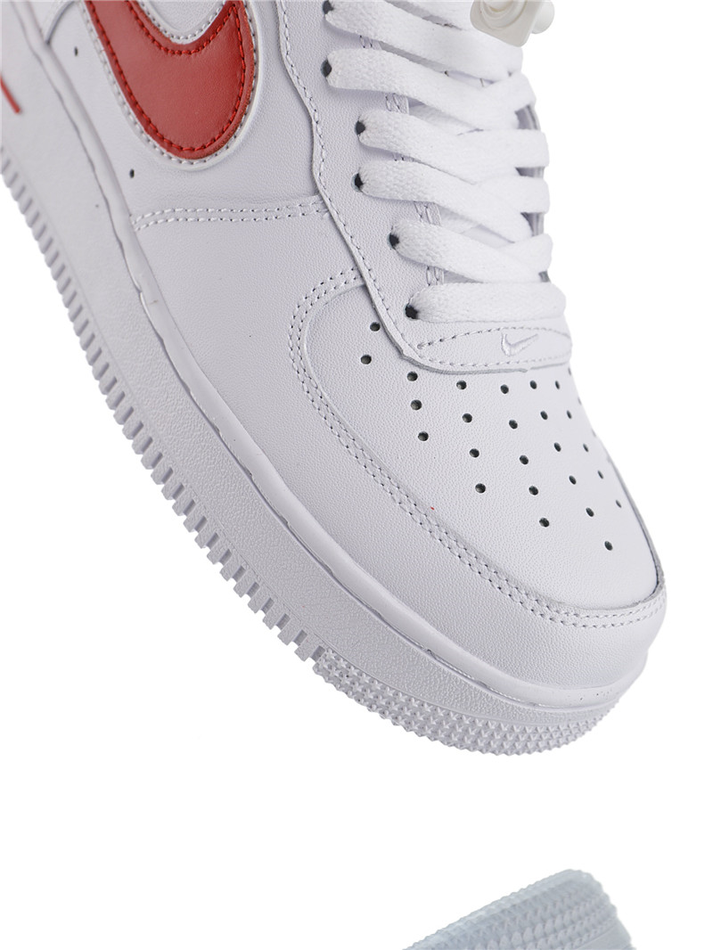 nike air force 1 - Blanco Rojo