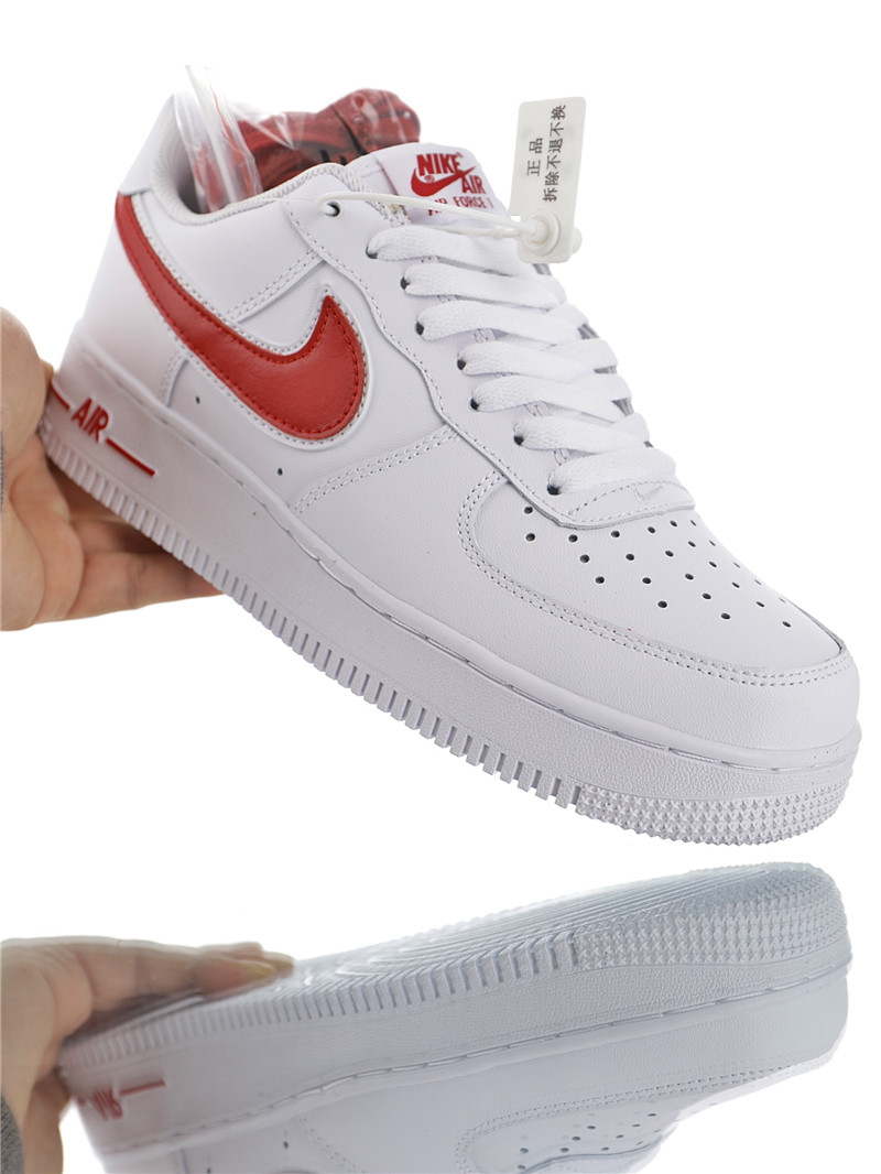nike air force 1 - Blanco Rojo