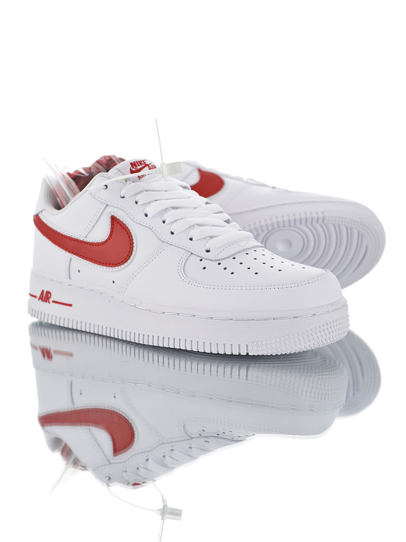 nike air force 1 - Blanco Rojo