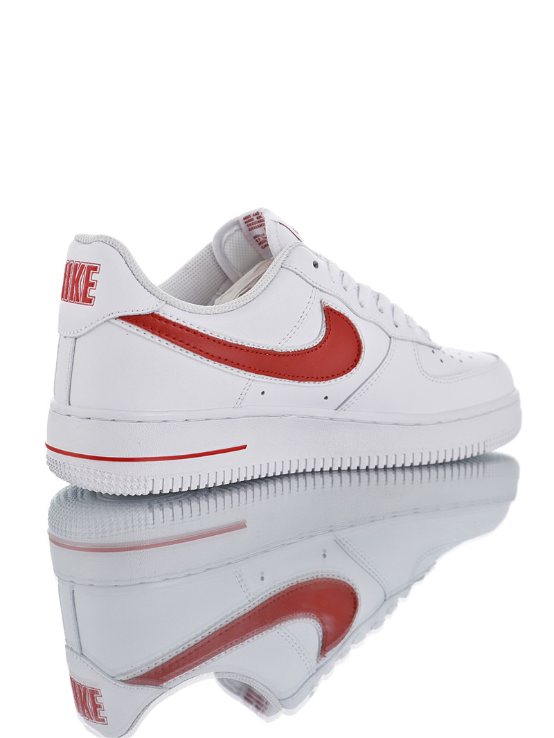 nike air force 1 - Blanco Rojo