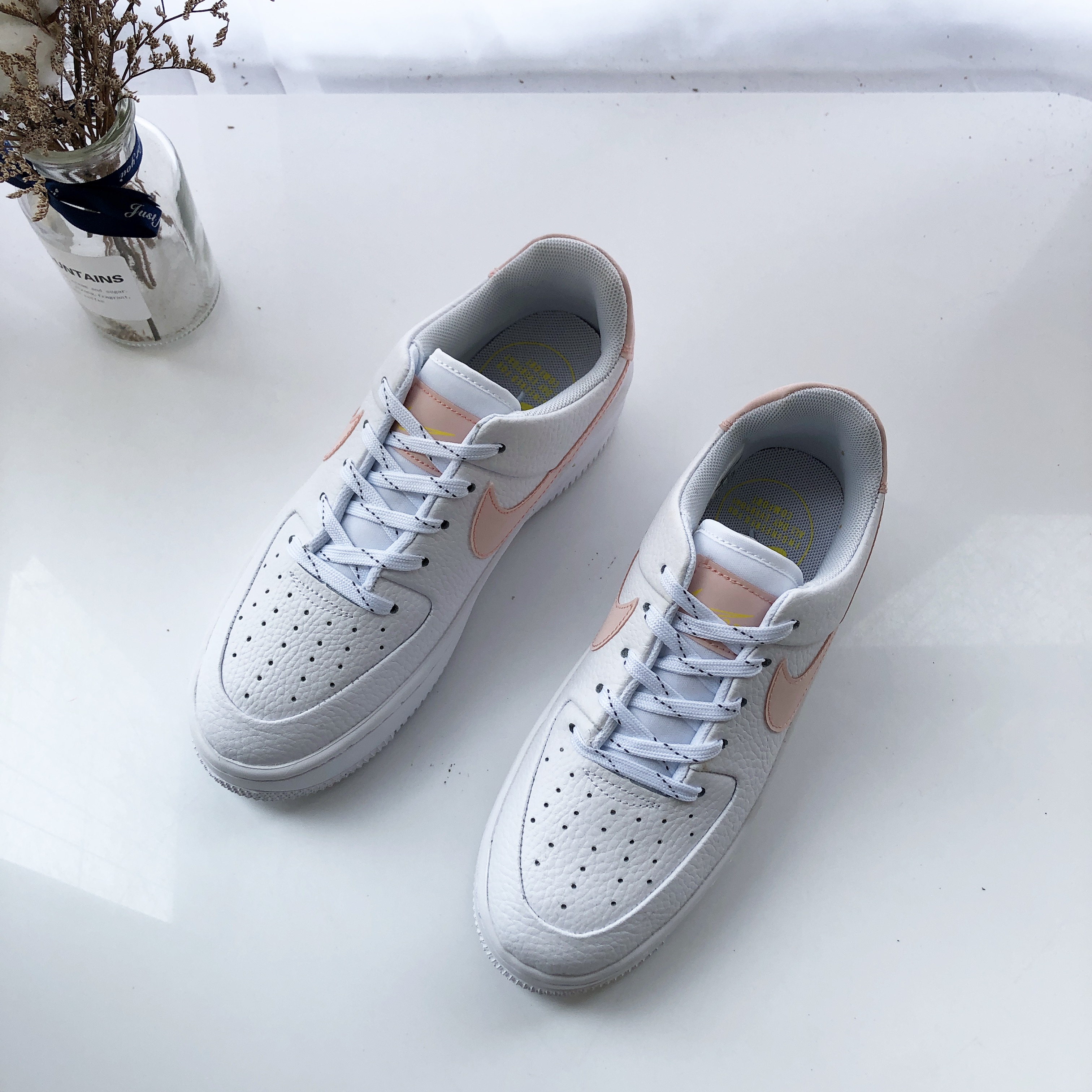 nike air force 1 - Blanco Durazno