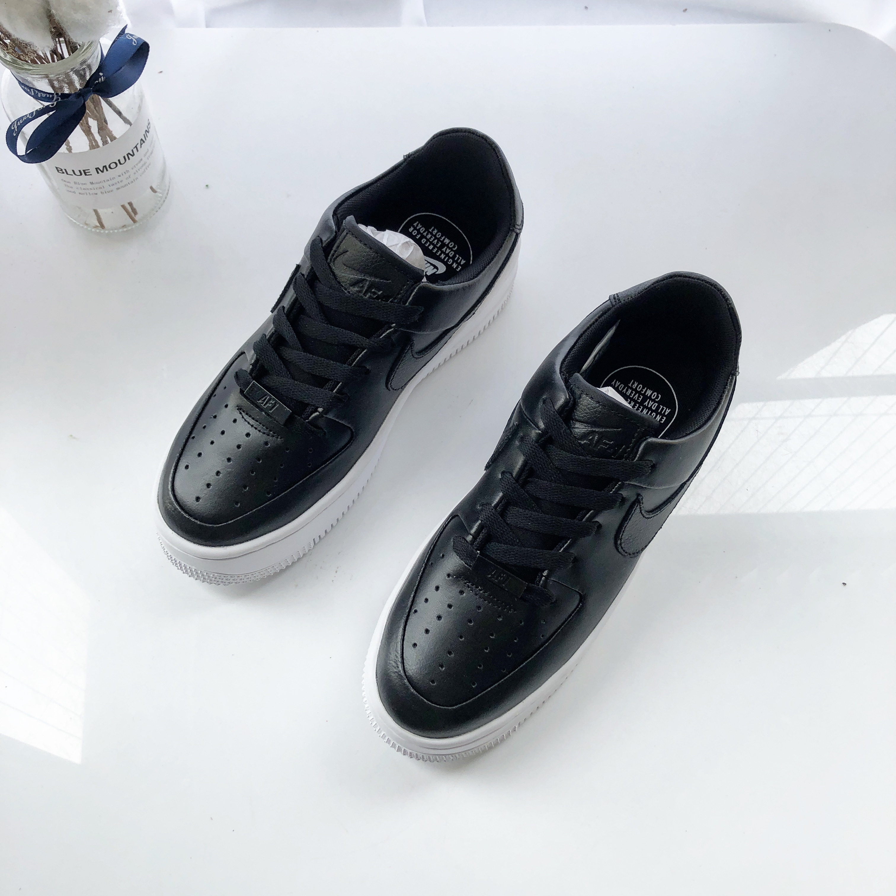 nike air force 1 - Negro
