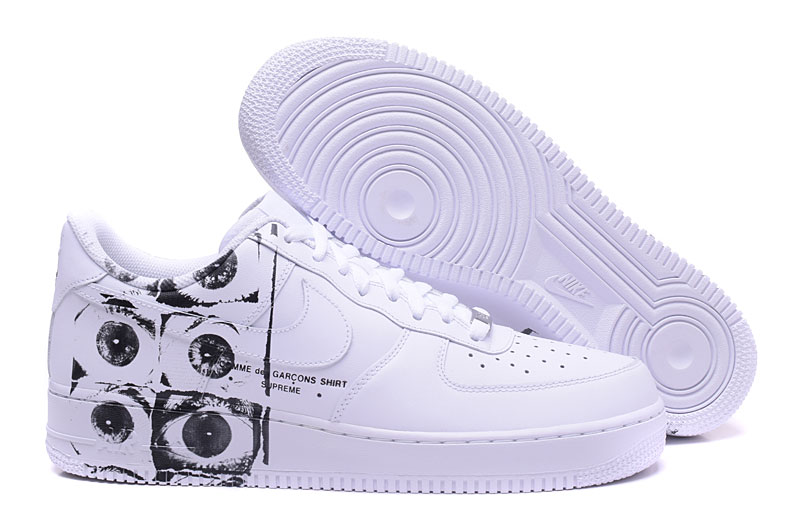 nike air force 1 - Blanco Negro