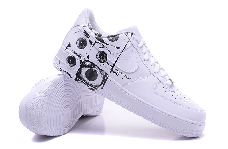 nike air force 1 - Blanco Negro