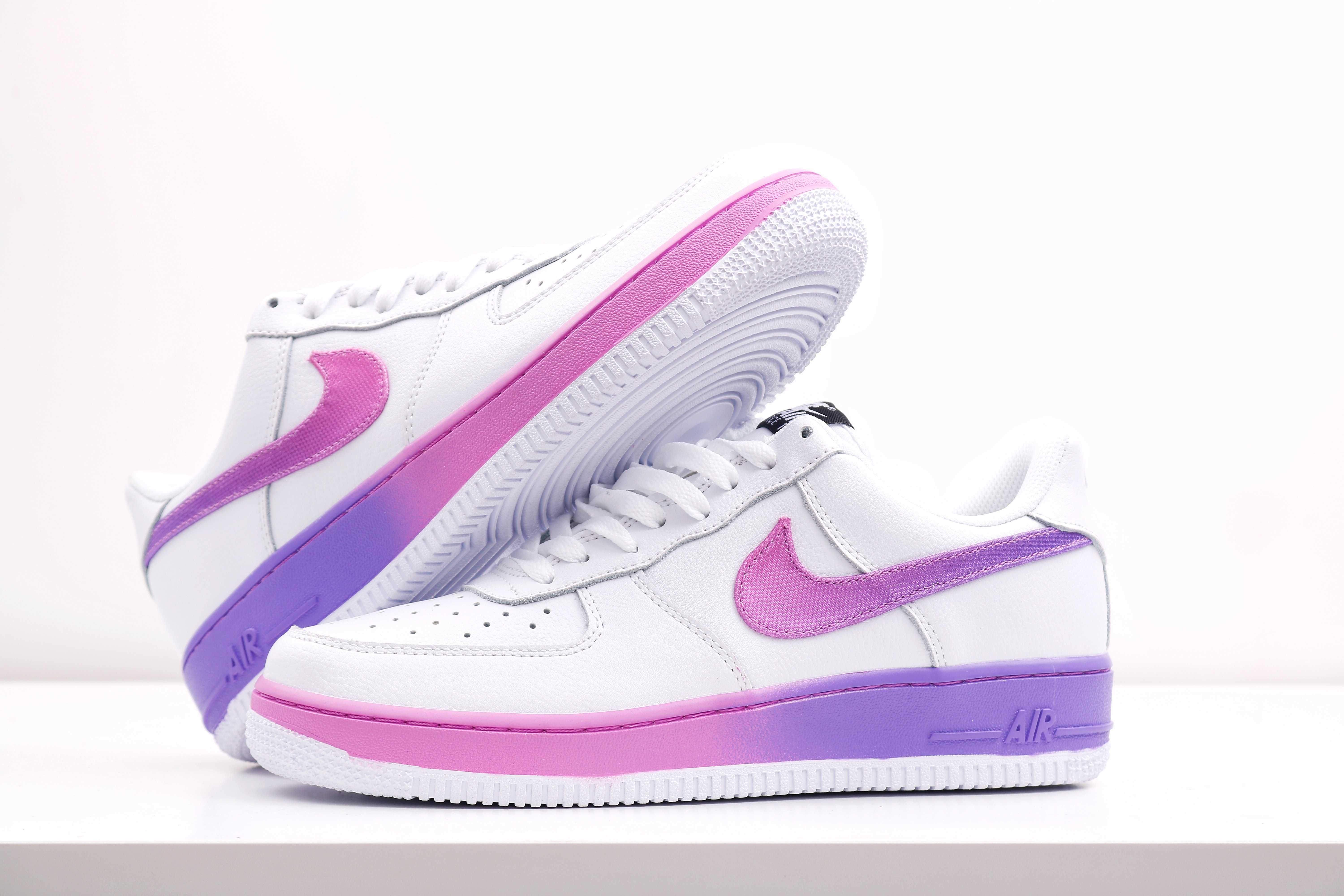 nike air force 1 - Rosado Morado