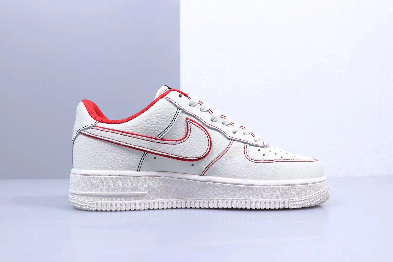 nike air force 1 - Blanco Rojo