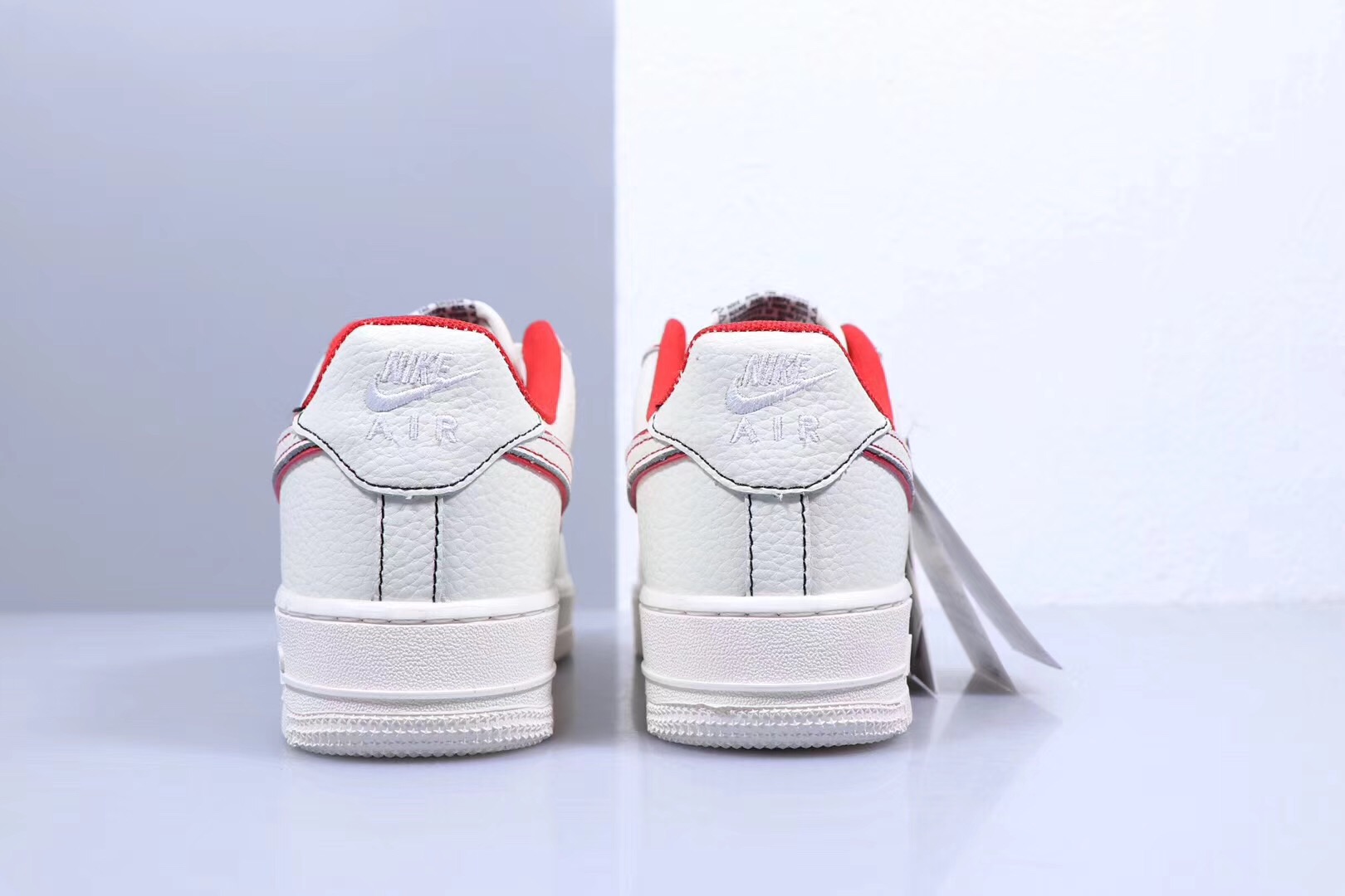 nike air force 1 - Blanco Rojo