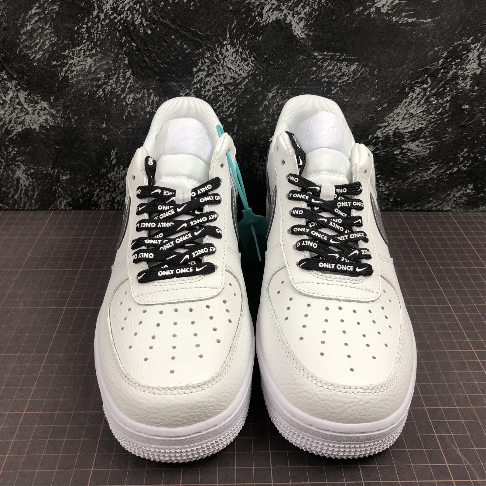 nike air force 1 - Blanco Gris Fluor