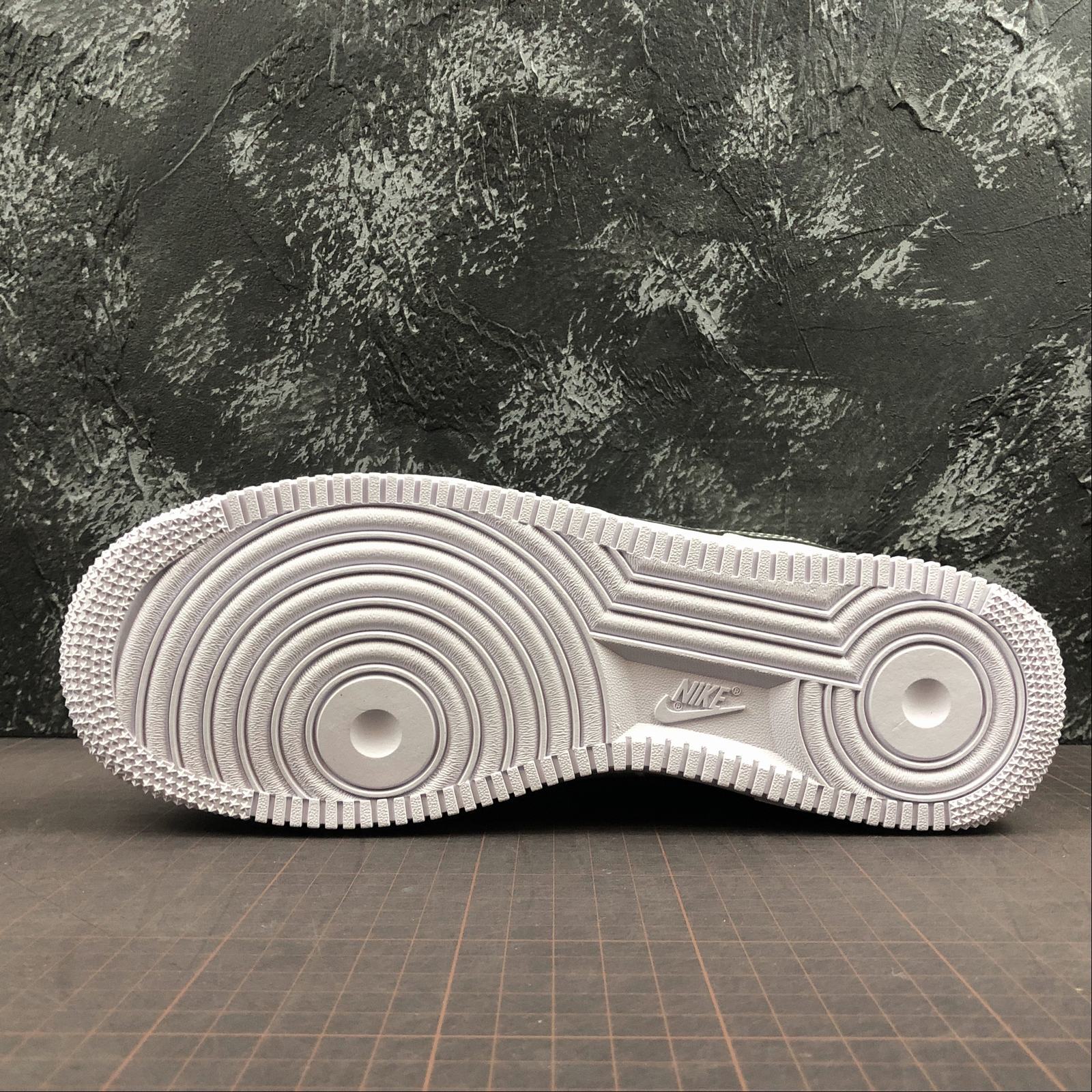 nike air force 1 - Blanco Gris Fluor