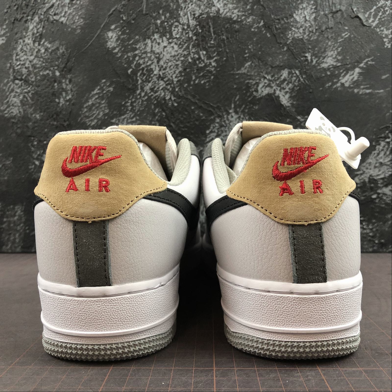nike air force 1 - Blanco Gris Negro