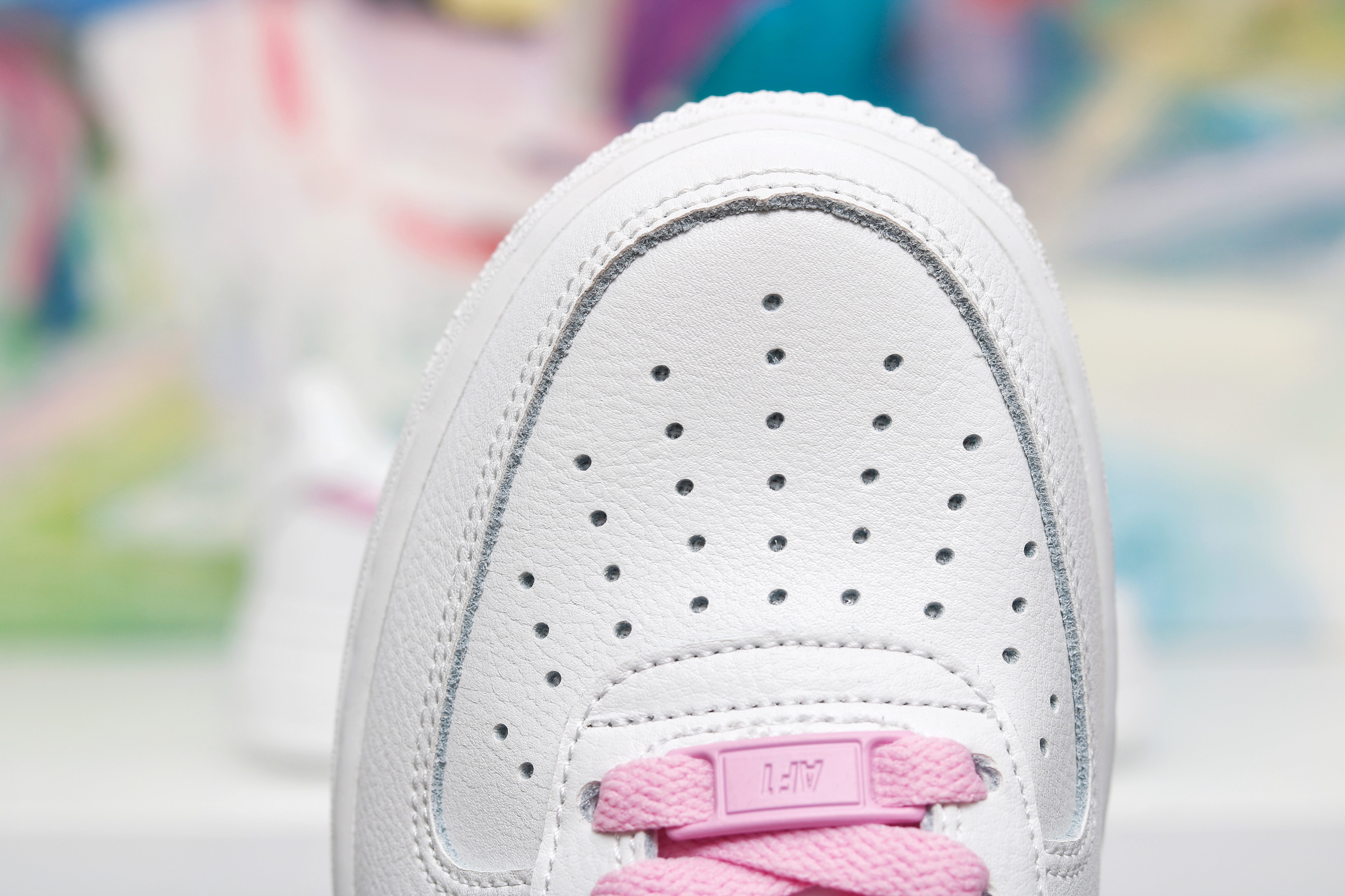 nike air force 1 - Blanco Rosado