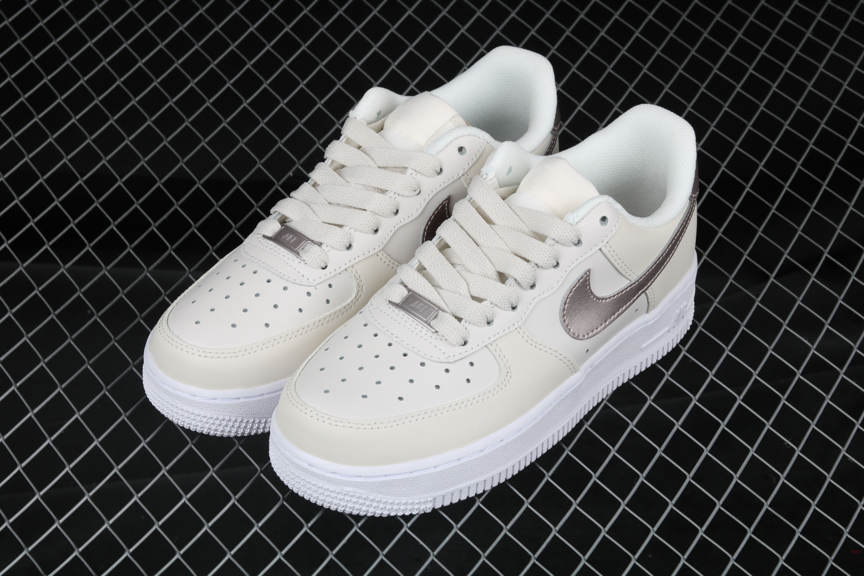 nike air force 1 - Blanco Rosado