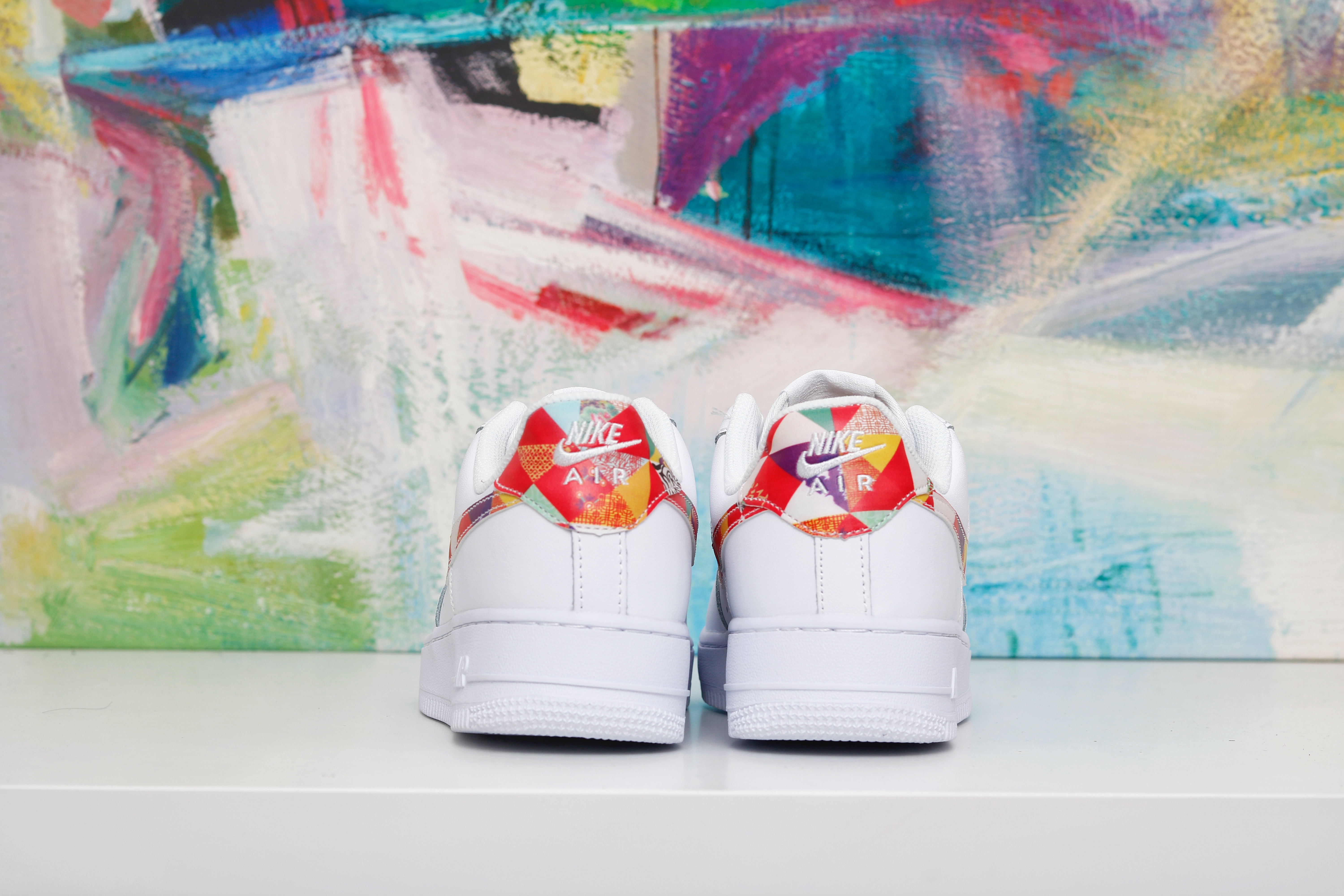nike air force 1 - Blanco Arcoiris