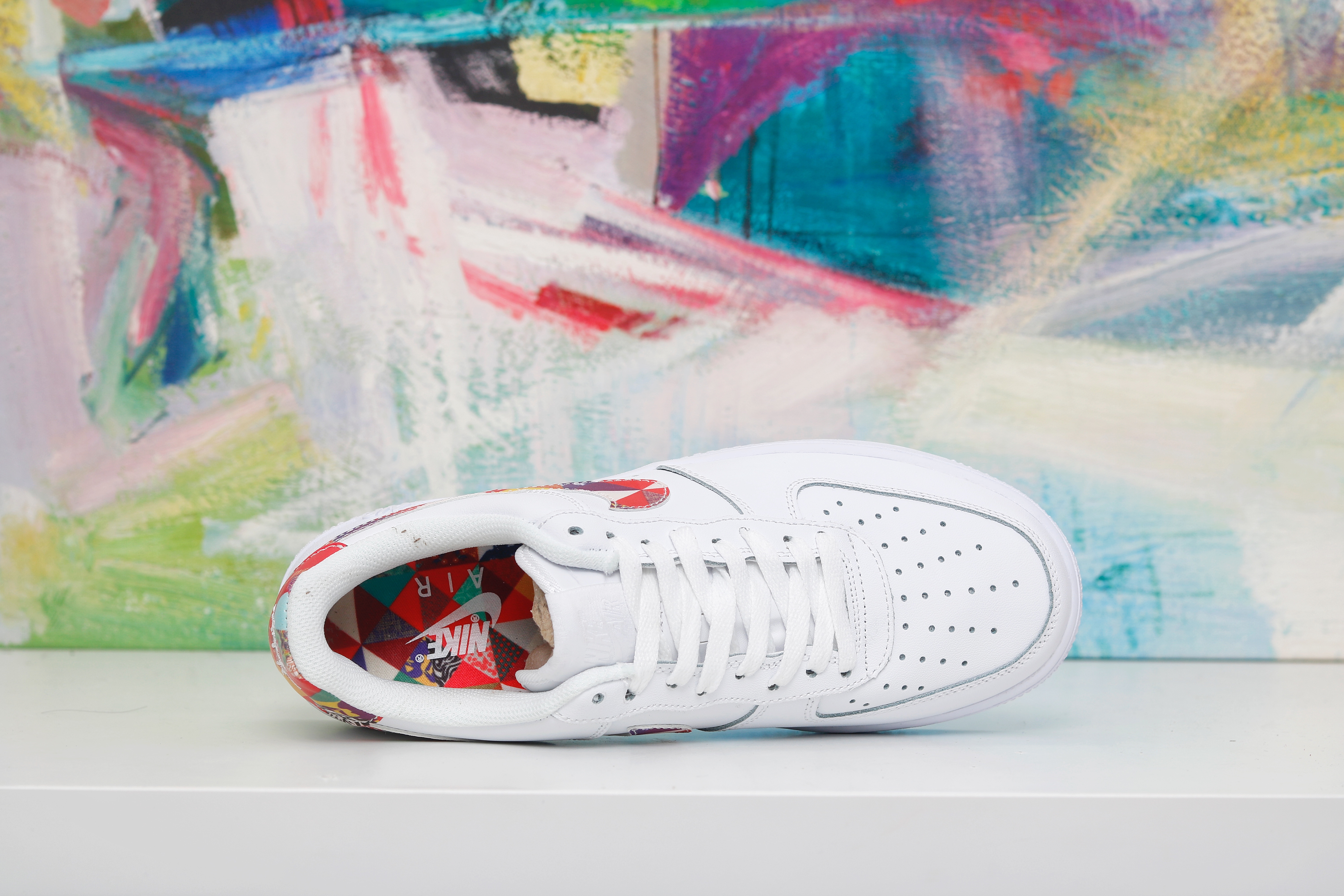 nike air force 1 - Blanco Arcoiris