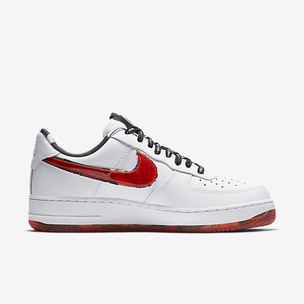 nike air force 1 - Blanco Rojo
