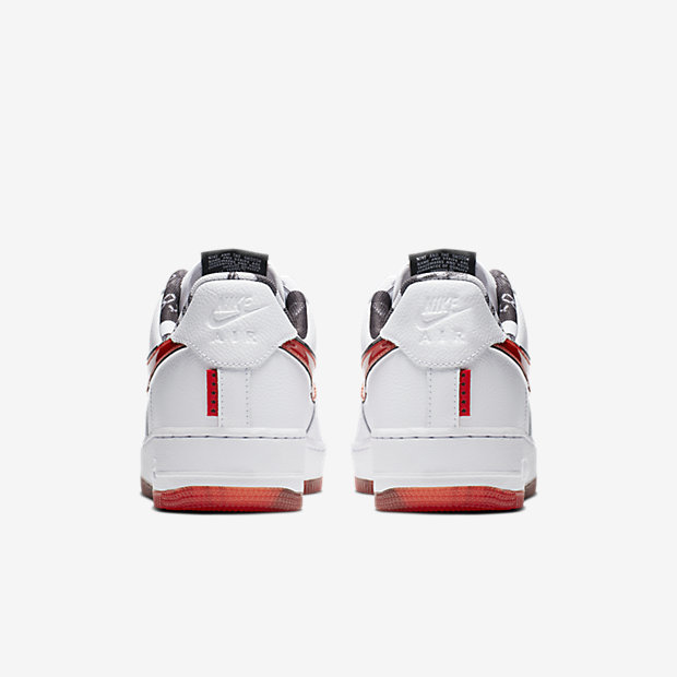 nike air force 1 - Blanco Rojo