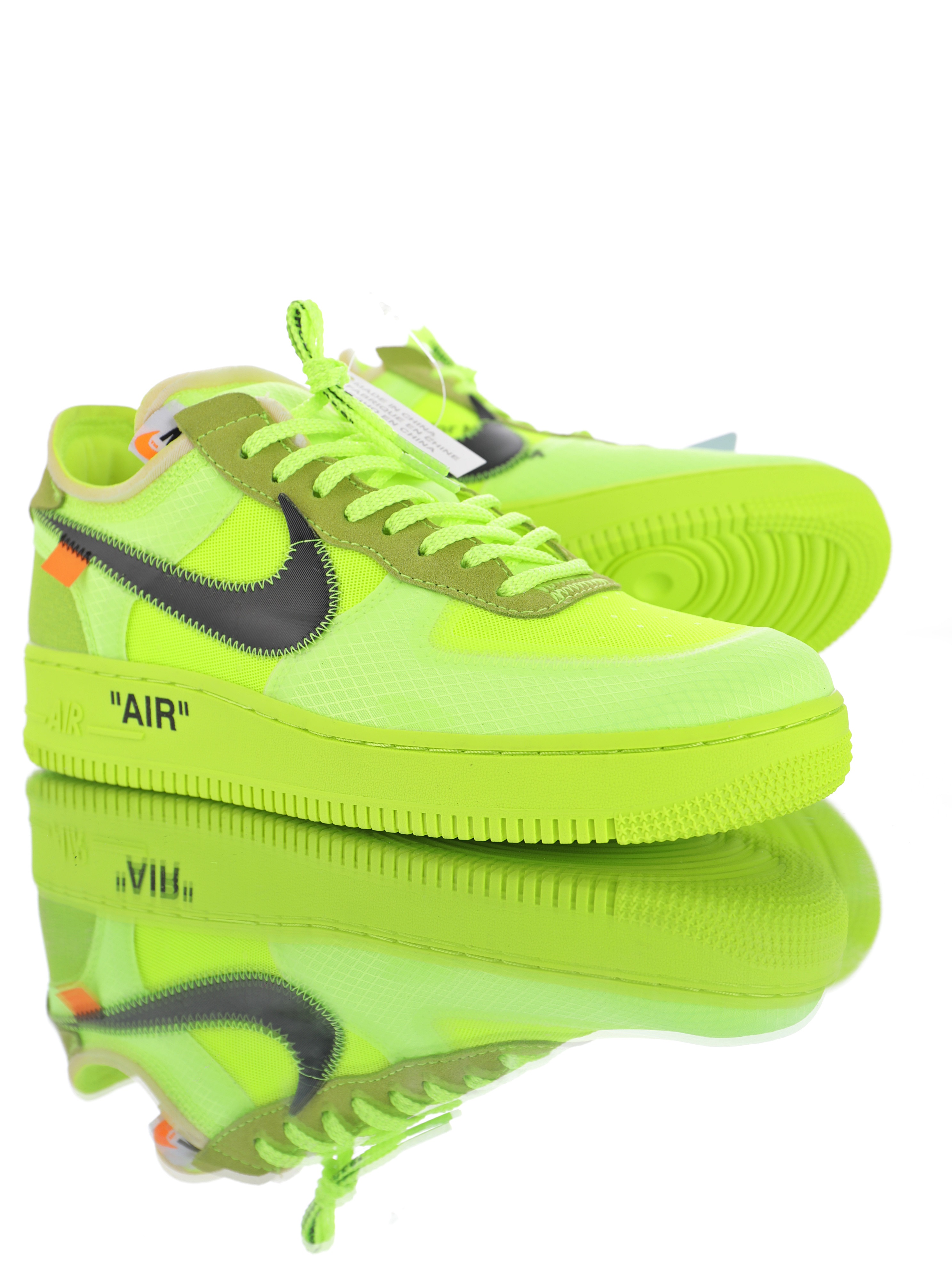 nike air force 1 - Verde Negro