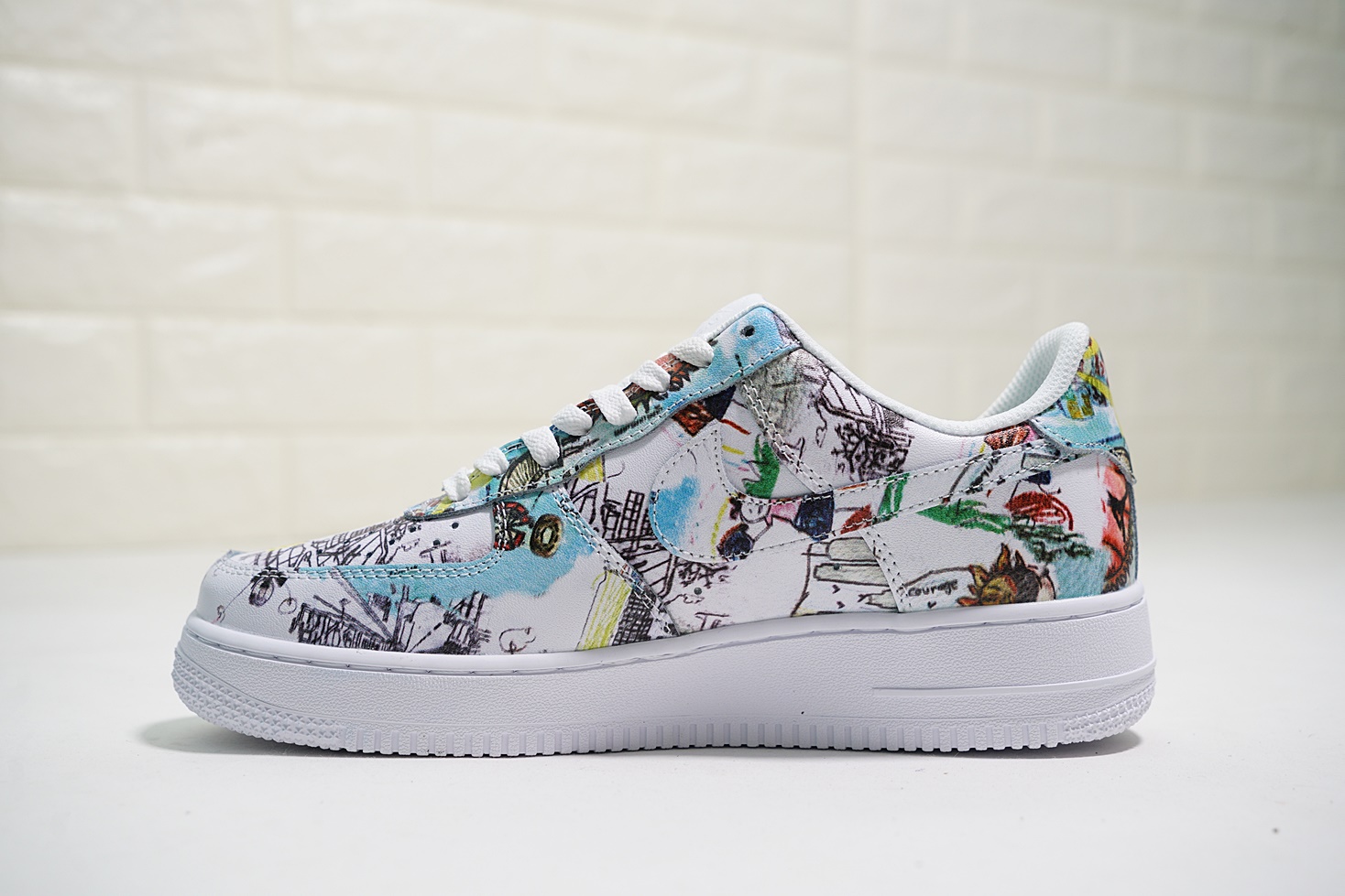 nike air force 1 - Blanco Arcoiris