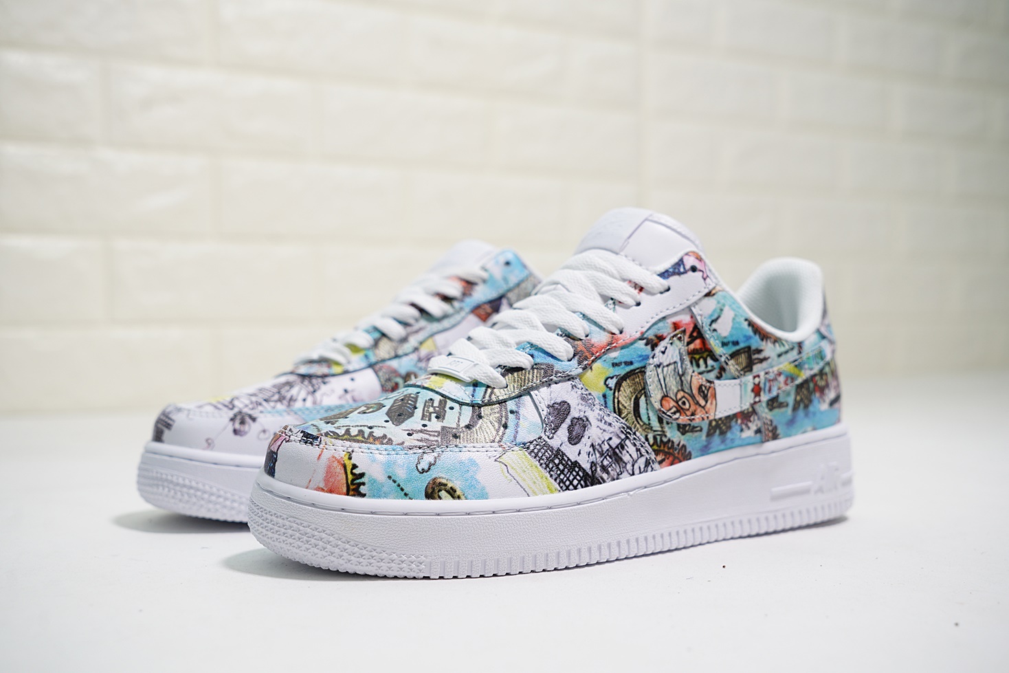 nike air force 1 - Blanco Arcoiris