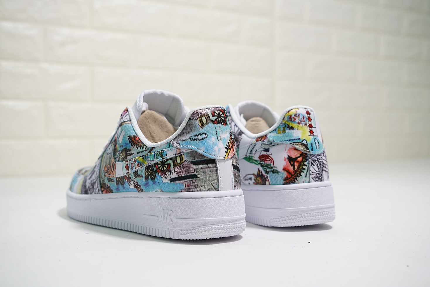nike air force 1 - Blanco Arcoiris