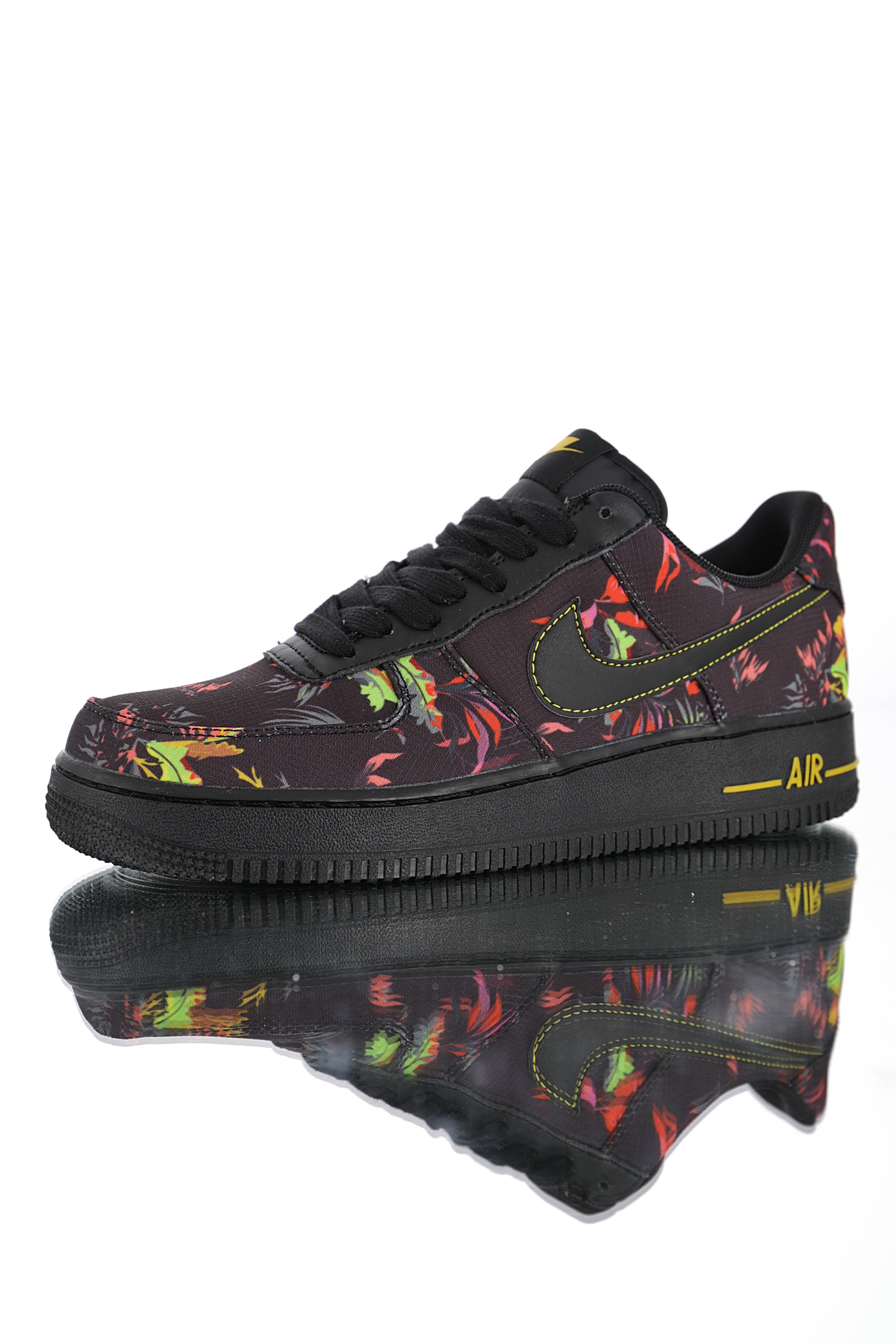 nike air force 1 - Negro Arcoiris