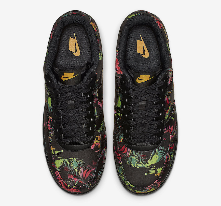 nike air force 1 - Negro Arcoiris