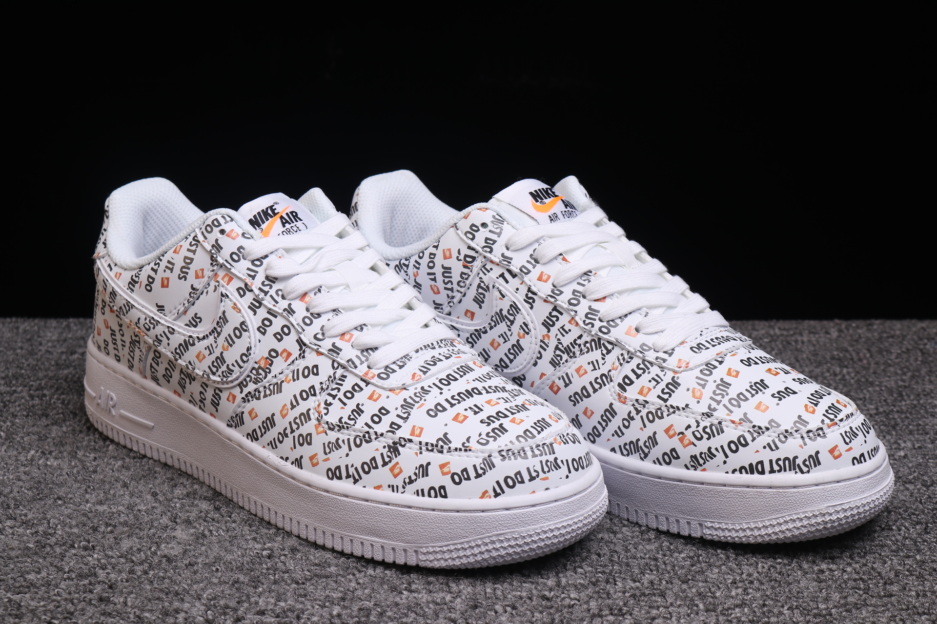 nike air force 1 - Blanco Negro