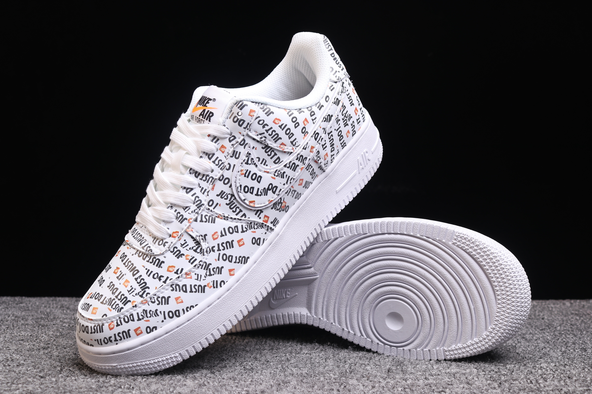 nike air force 1 - Blanco Negro