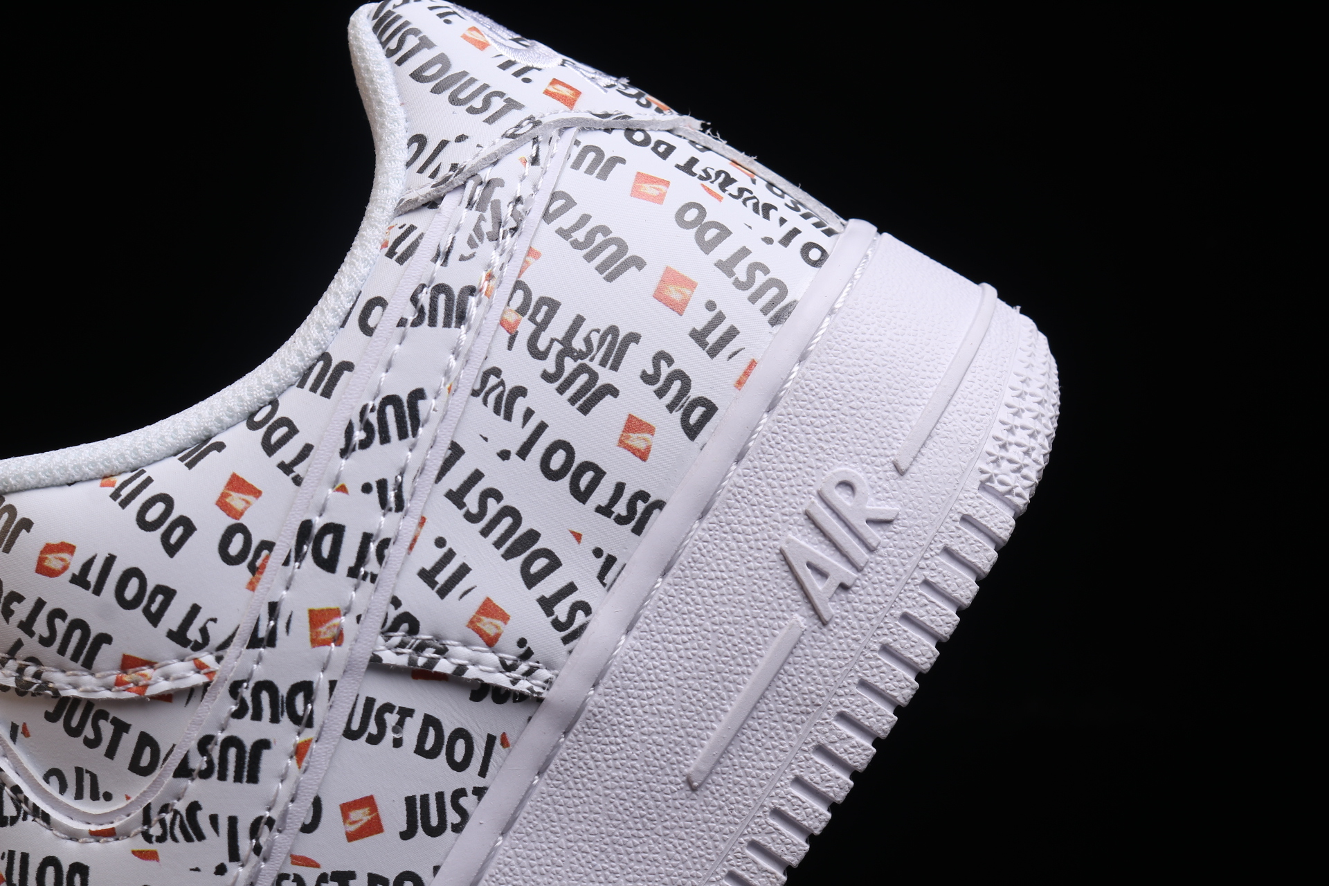 nike air force 1 - Blanco Negro