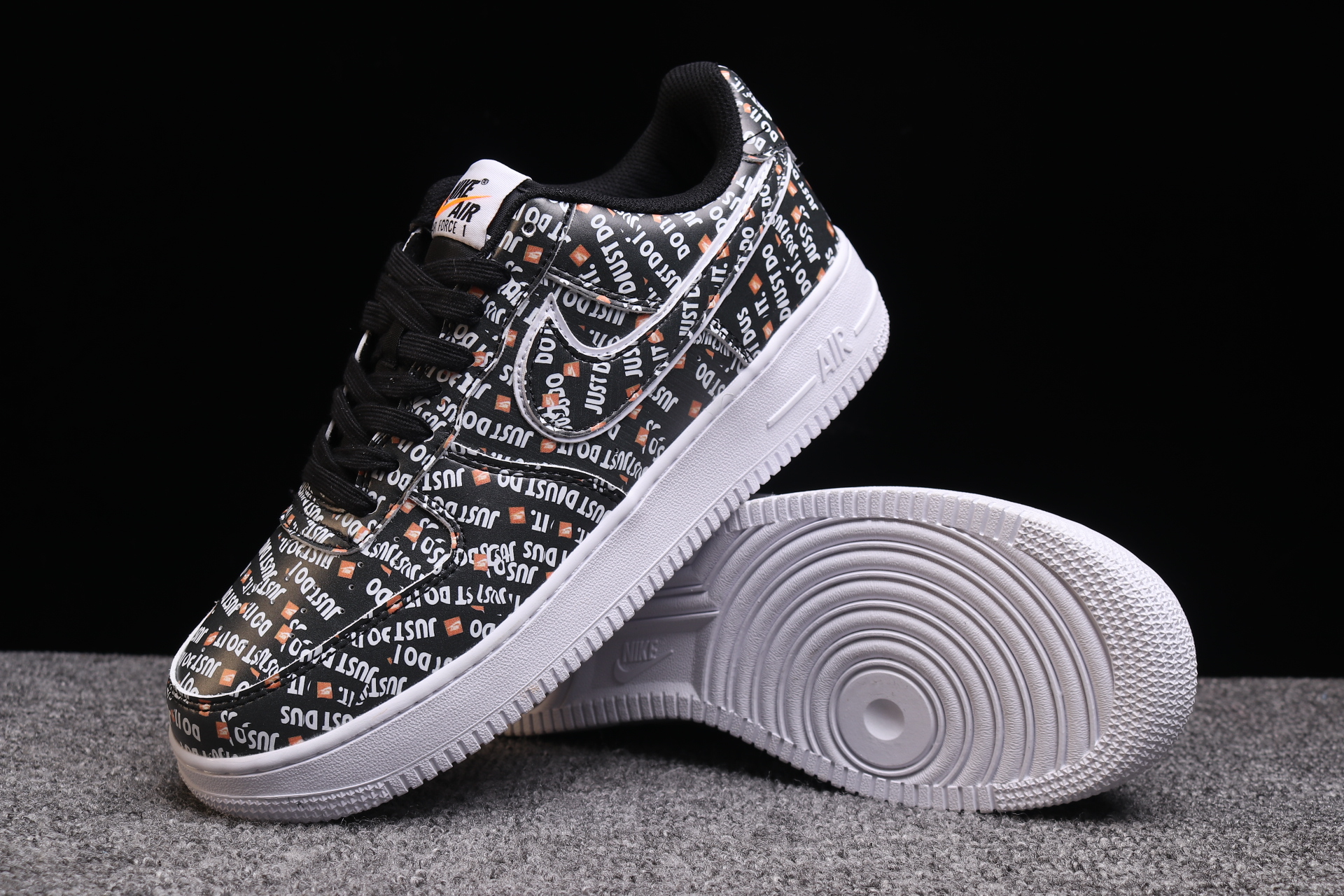 nike air force 1 - Negro Blanco