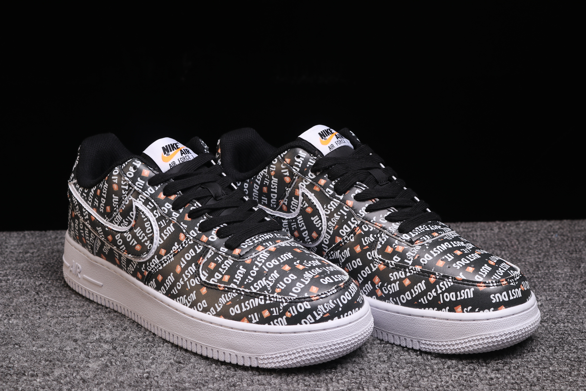 nike air force 1 - Negro Blanco