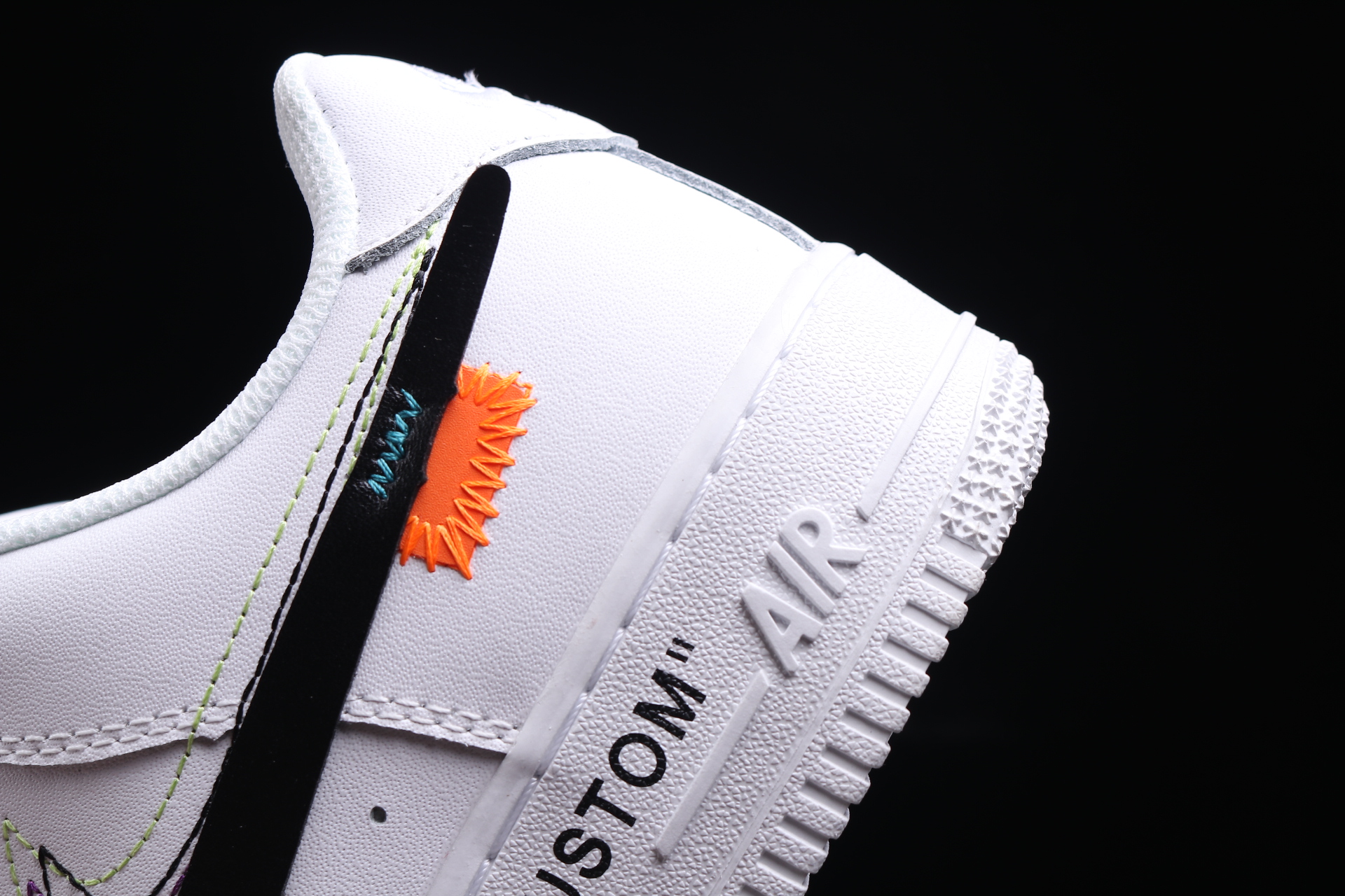 nike air force 1 - Blanco Negro