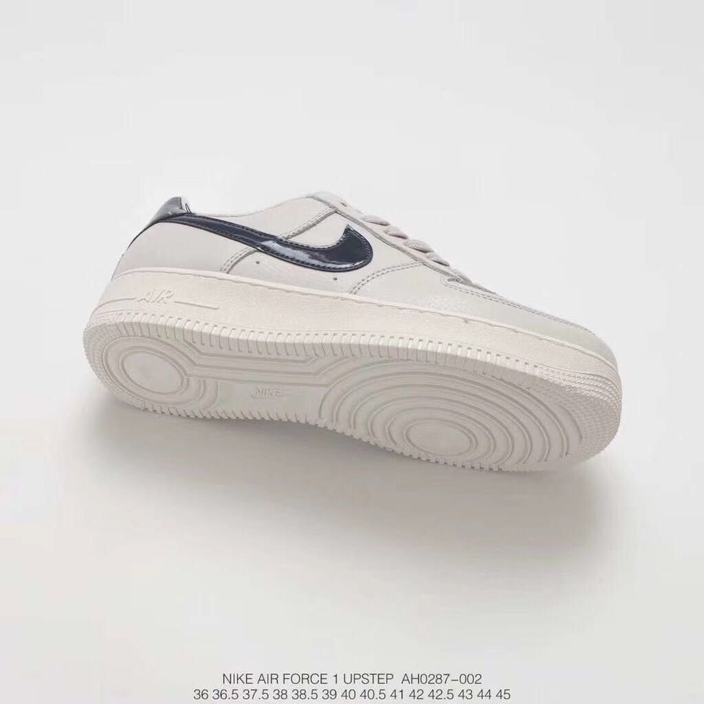 nike air force 1 - Gris Negro