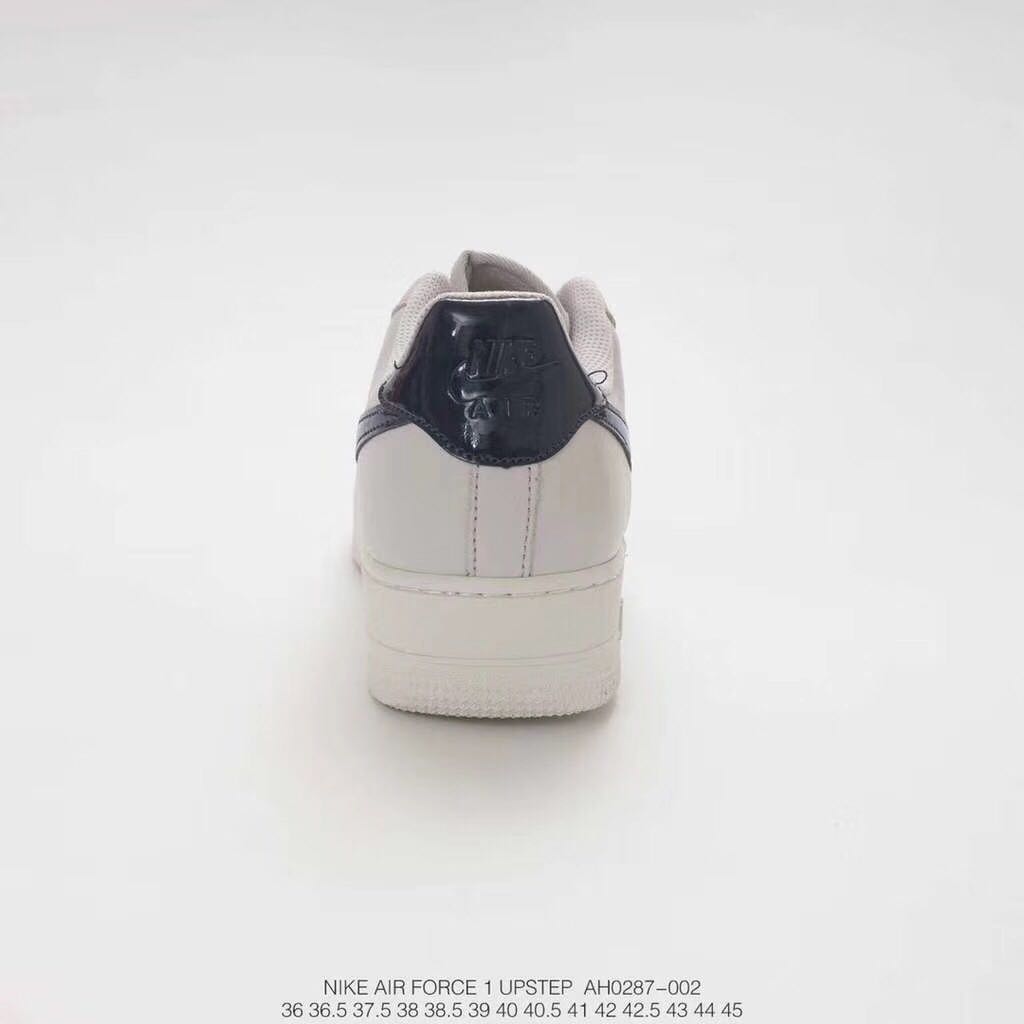 nike air force 1 - Gris Negro