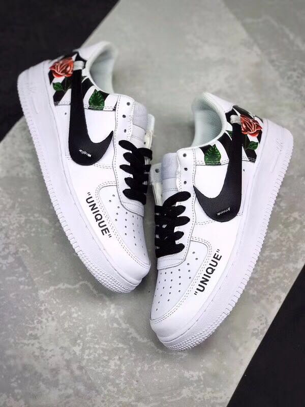nike air force 1 - Blanco Negro