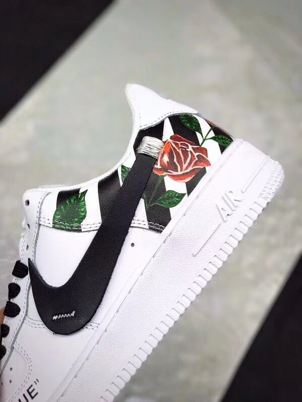 nike air force 1 - Blanco Negro