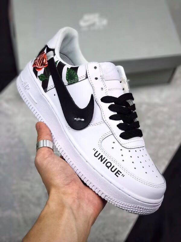 nike air force 1 - Blanco Negro