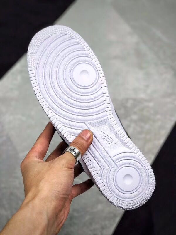 nike air force 1 - Blanco Negro