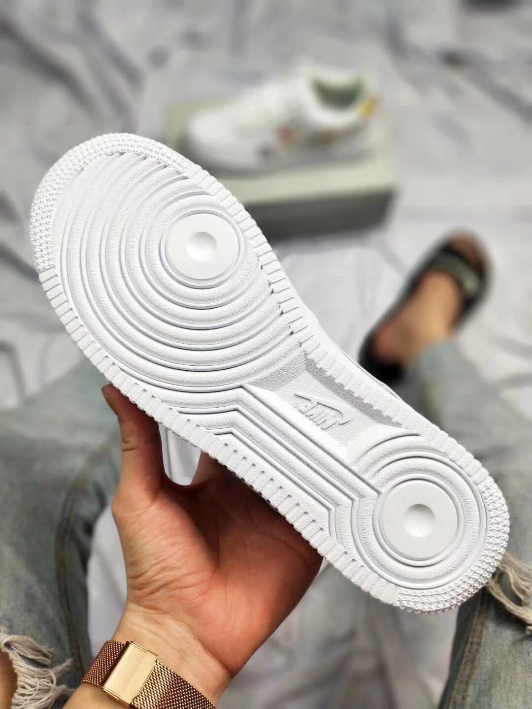 nike air force 1 - Blanco Arcoiris