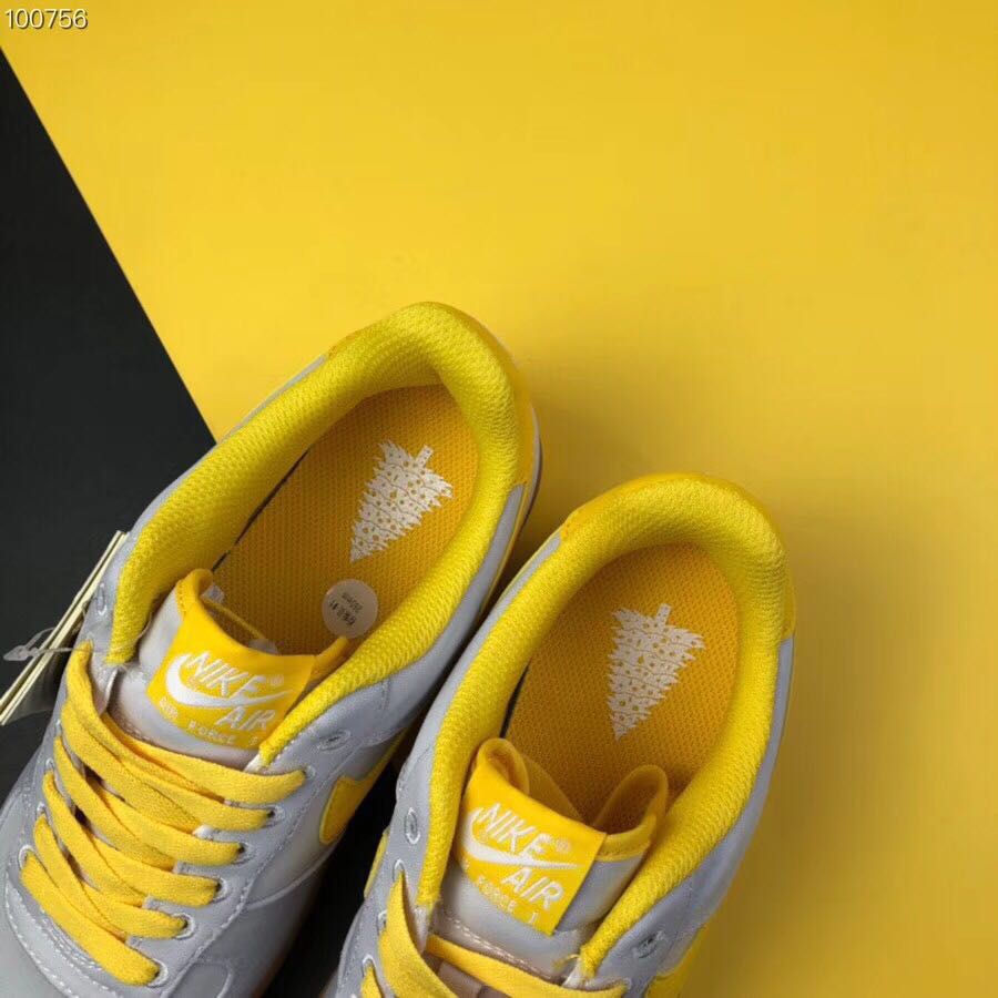 nike air force 1 - Amarillo Gris