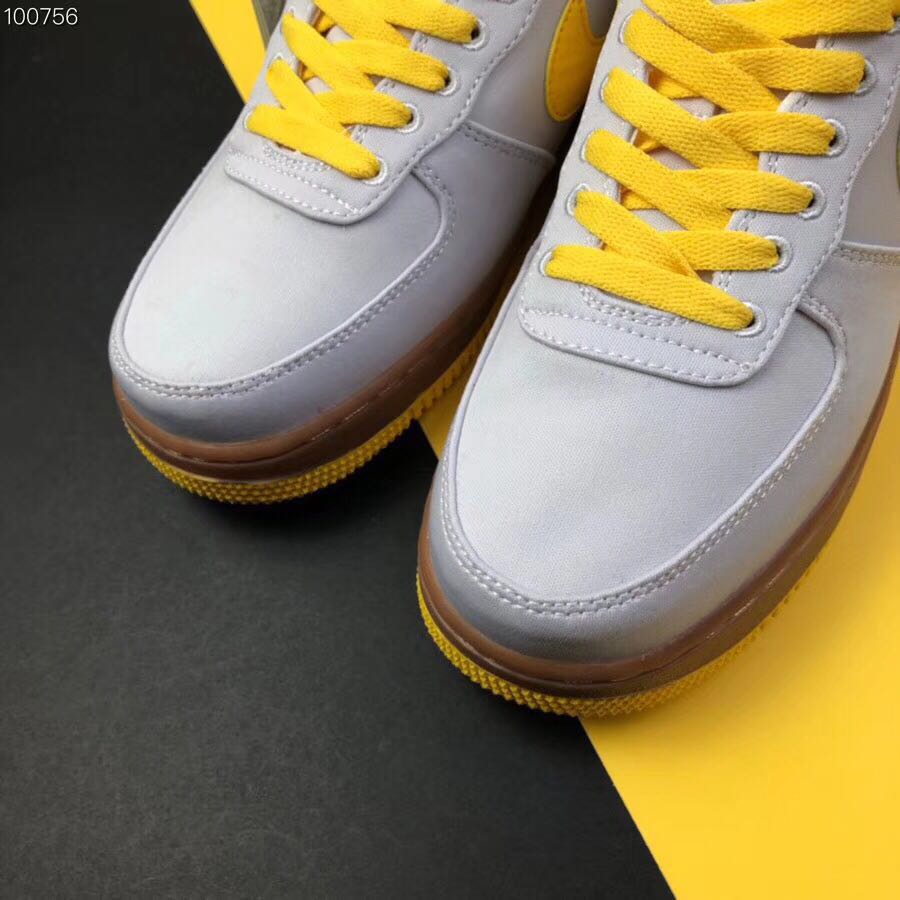 nike air force 1 - Amarillo Gris