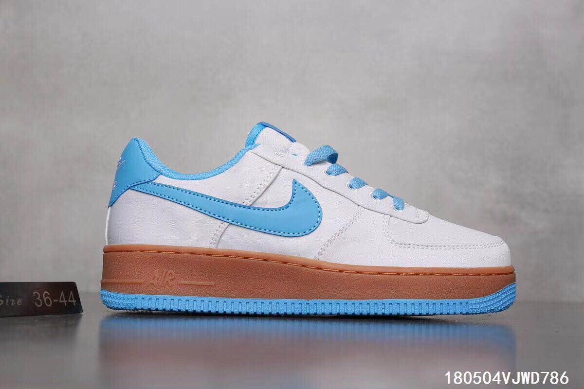 nike air force 1 - Gris Celeste