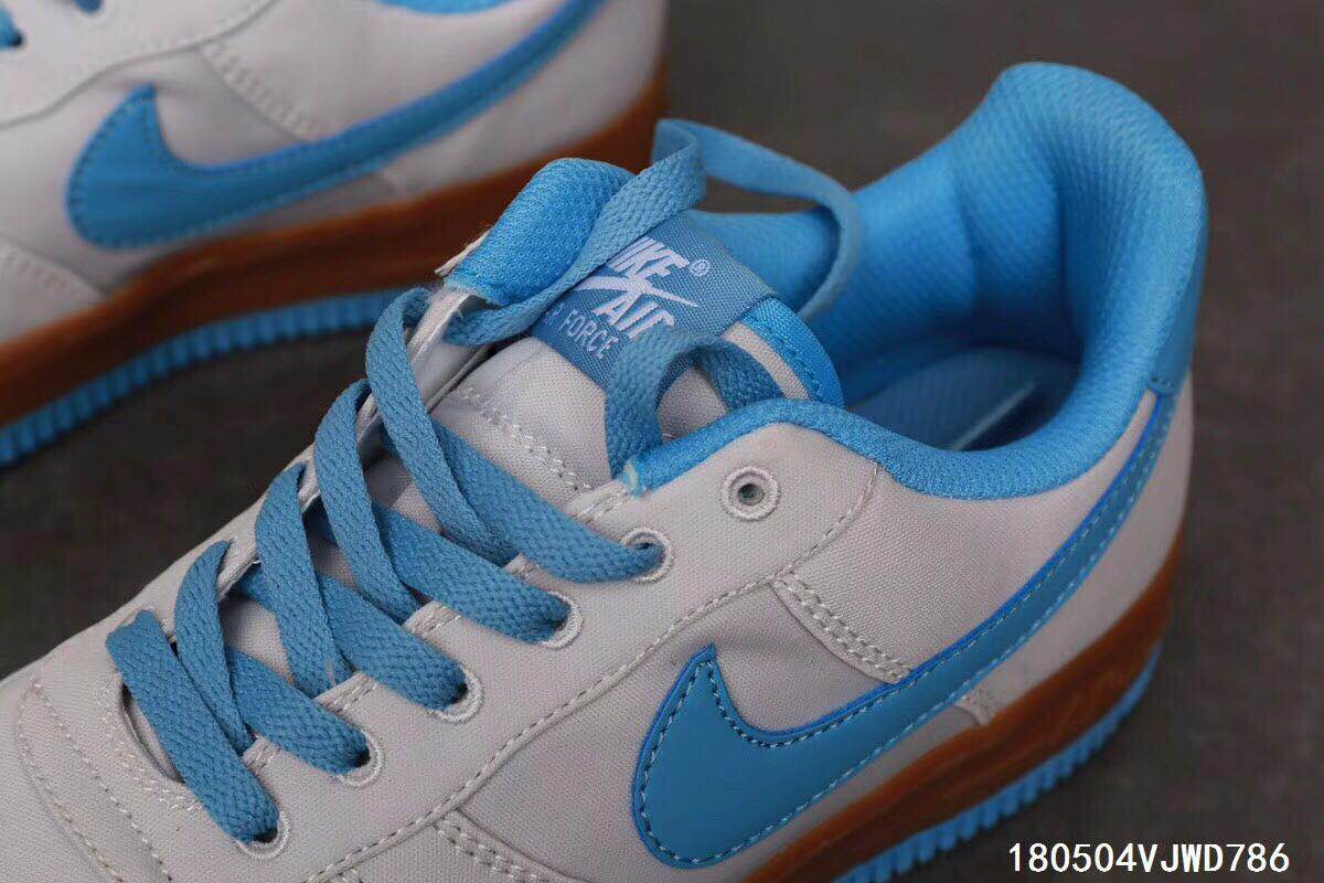 nike air force 1 - Gris Celeste