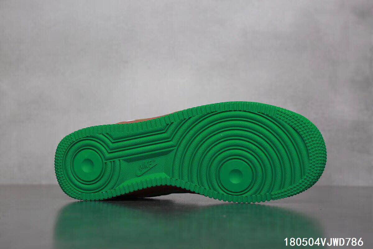 nike air force 1 - Gris Verde
