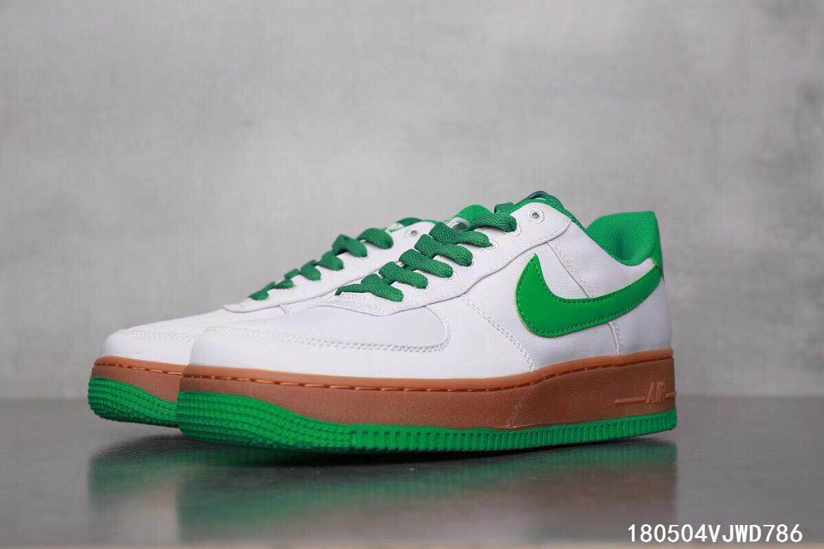 nike air force 1 - Gris Verde