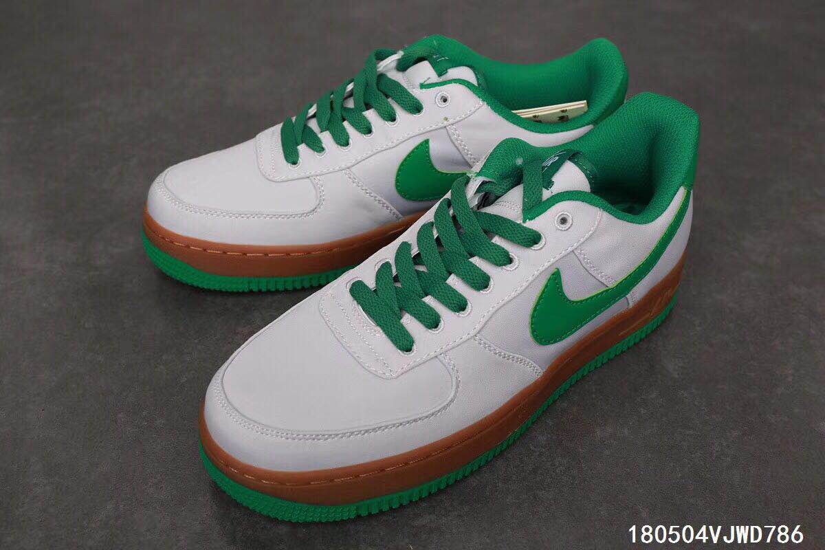 nike air force 1 - Gris Verde