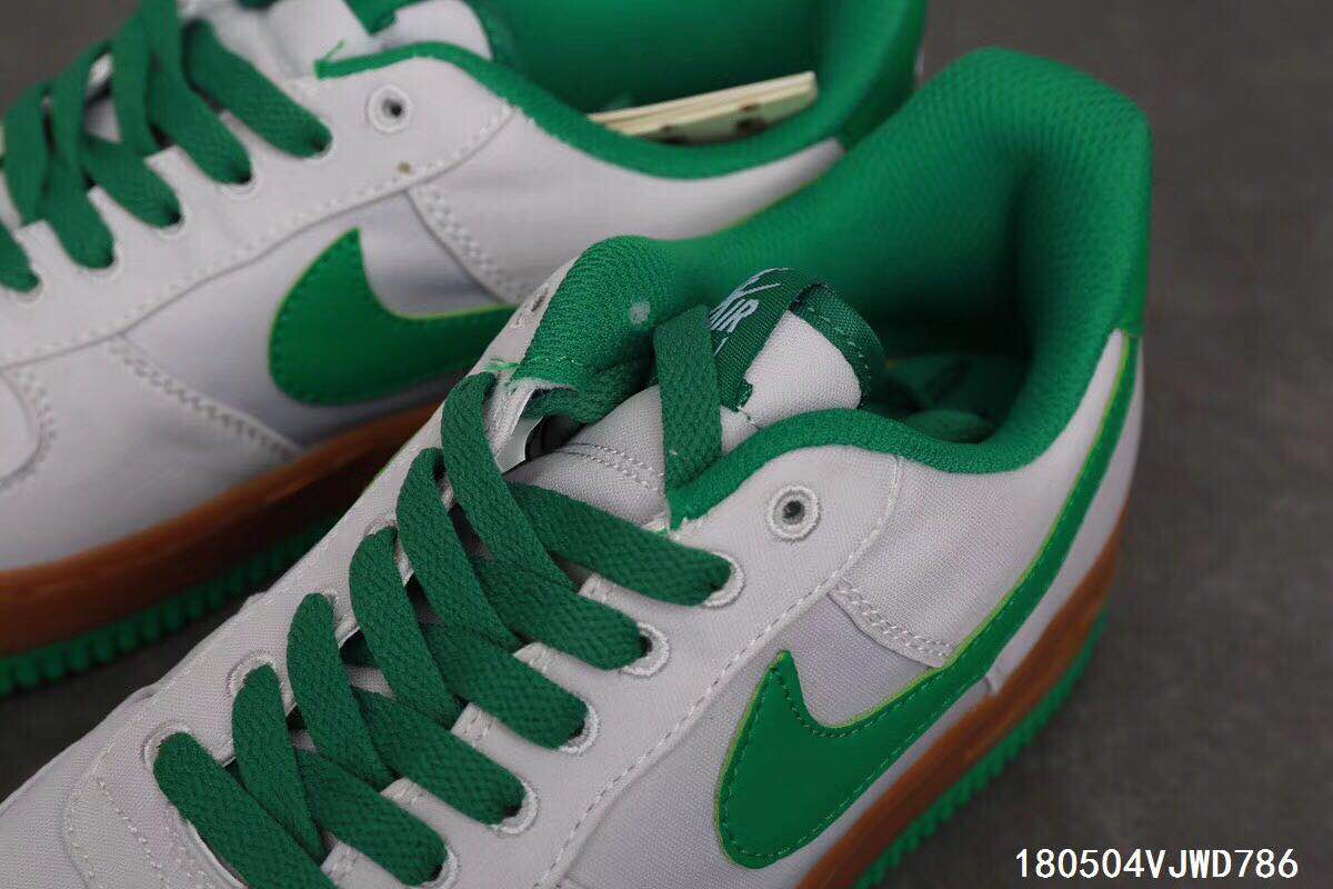 nike air force 1 - Gris Verde